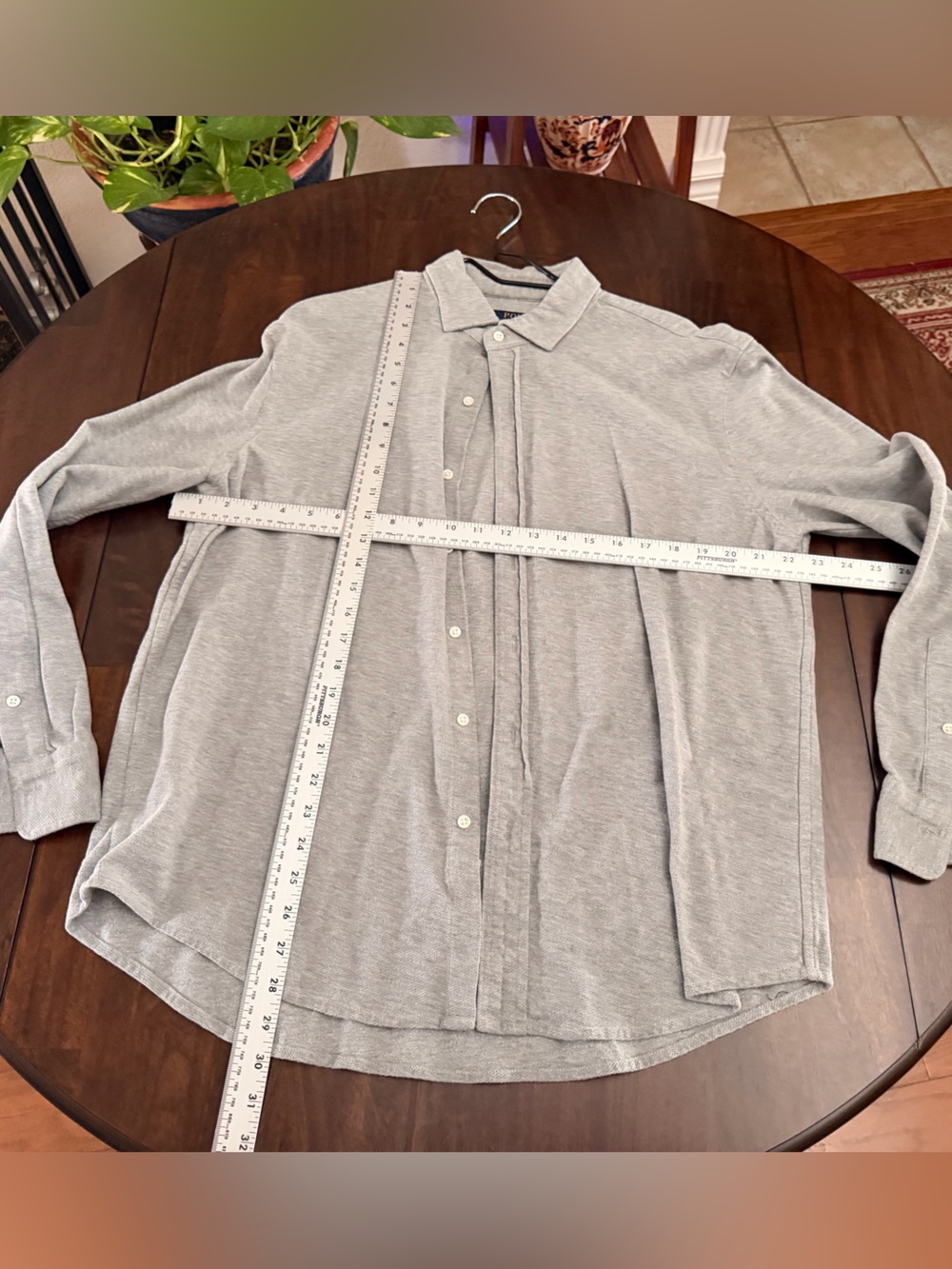 Ralph Lauren Light Gray Women’s Button-Down Shirt